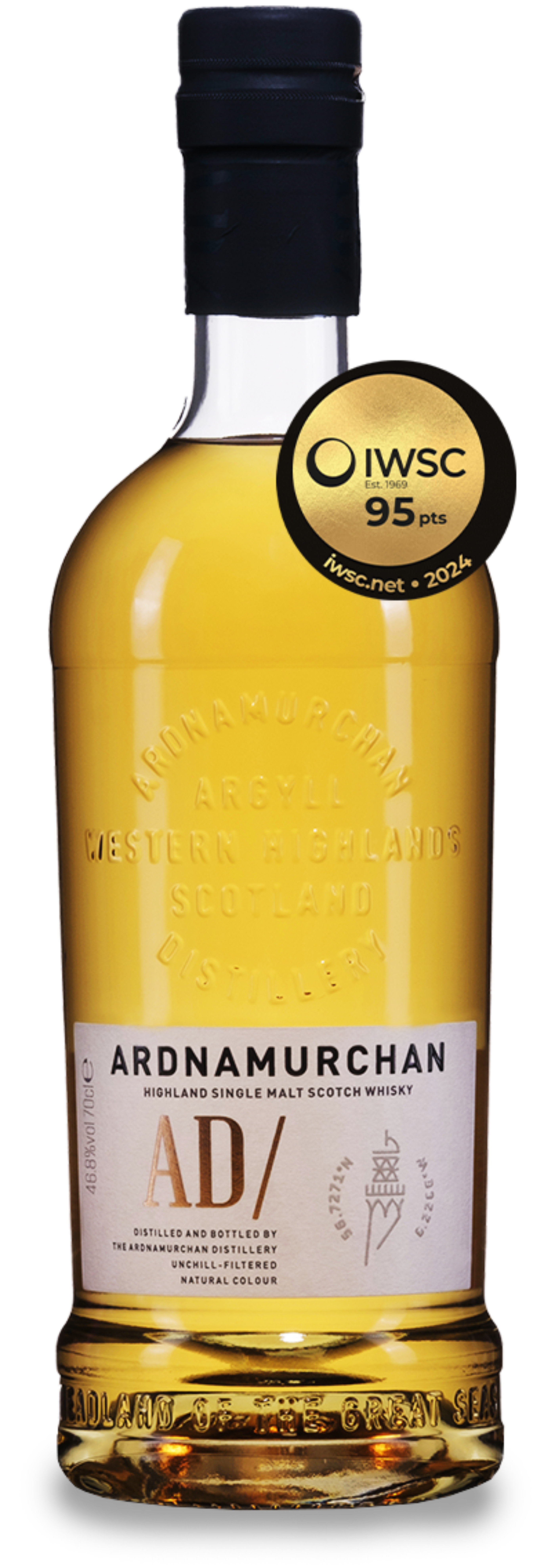 Single malt bottle Award