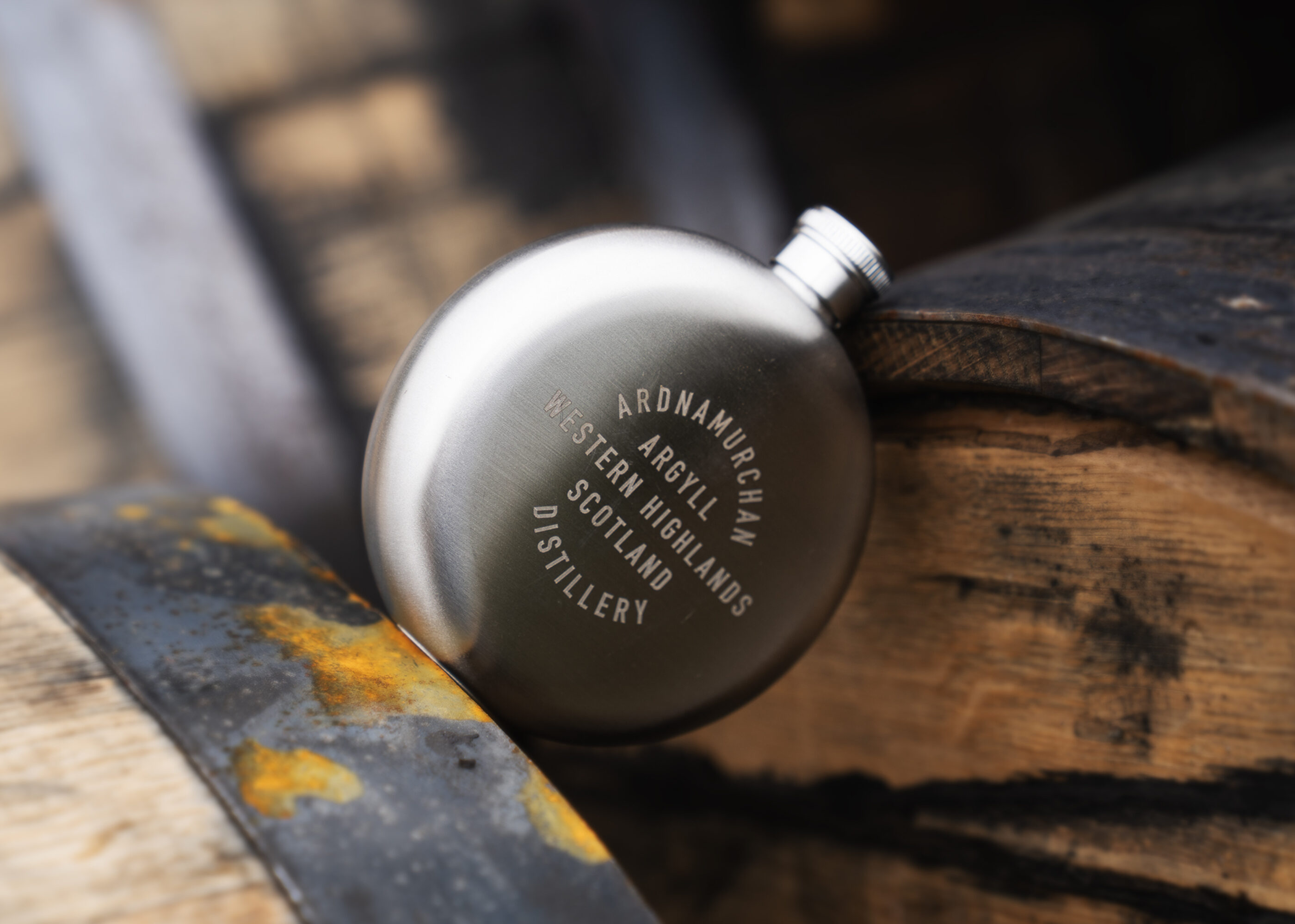 Ardnamurchan Distillery hipflask