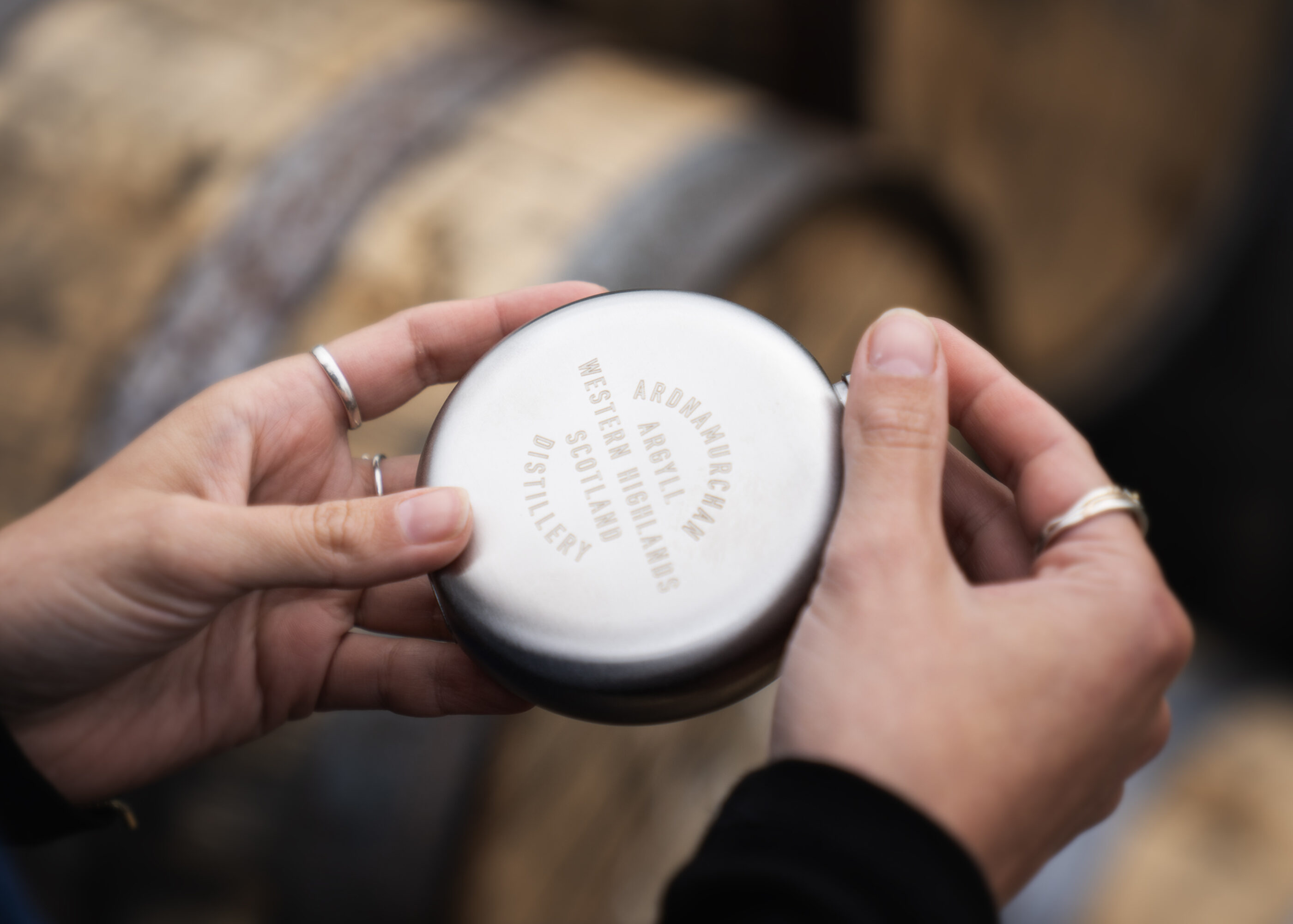 Ardnamurchan Distillery hipflask