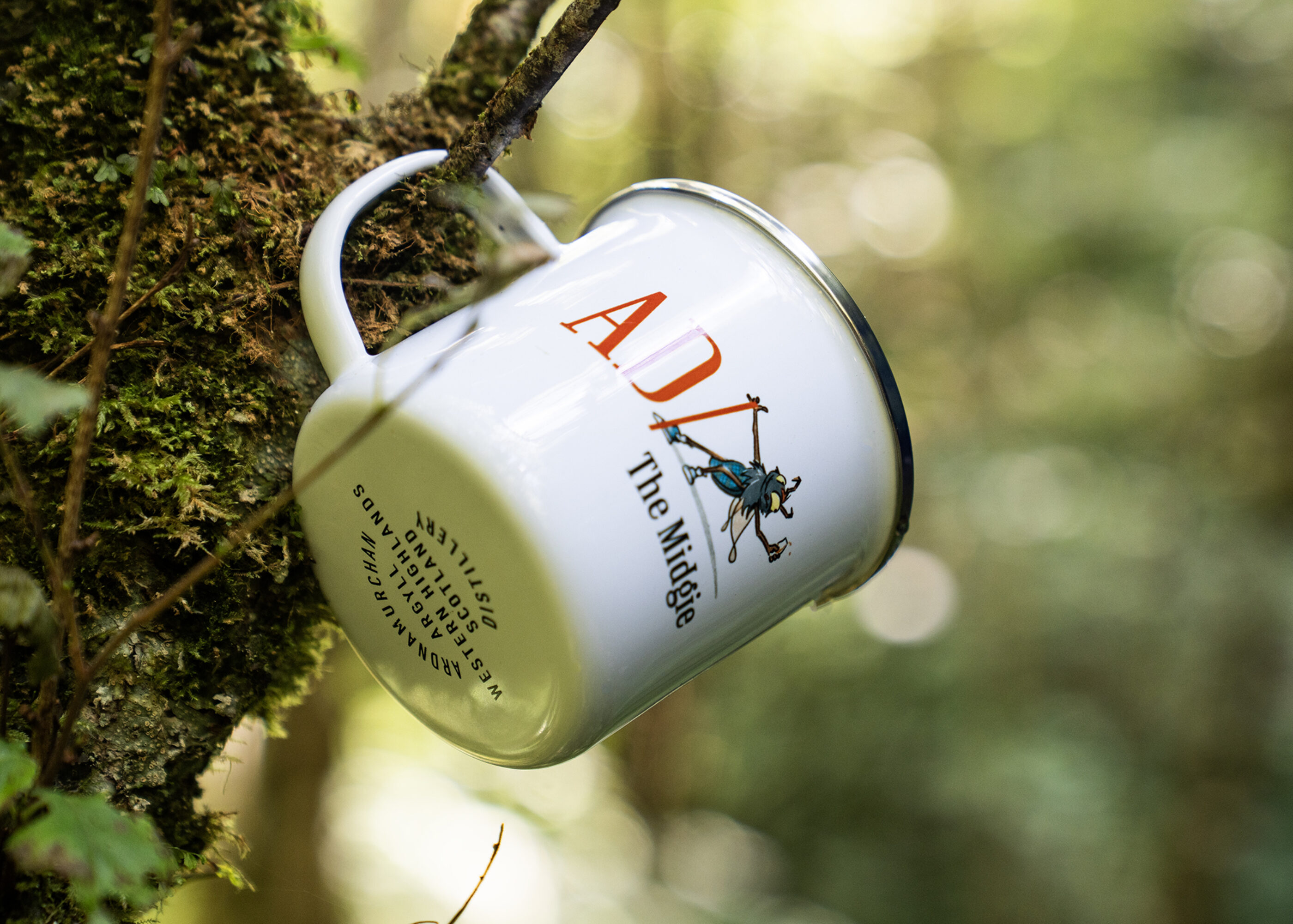 AD/ Midgie Camping Mug - Myrtle McItchy Edition