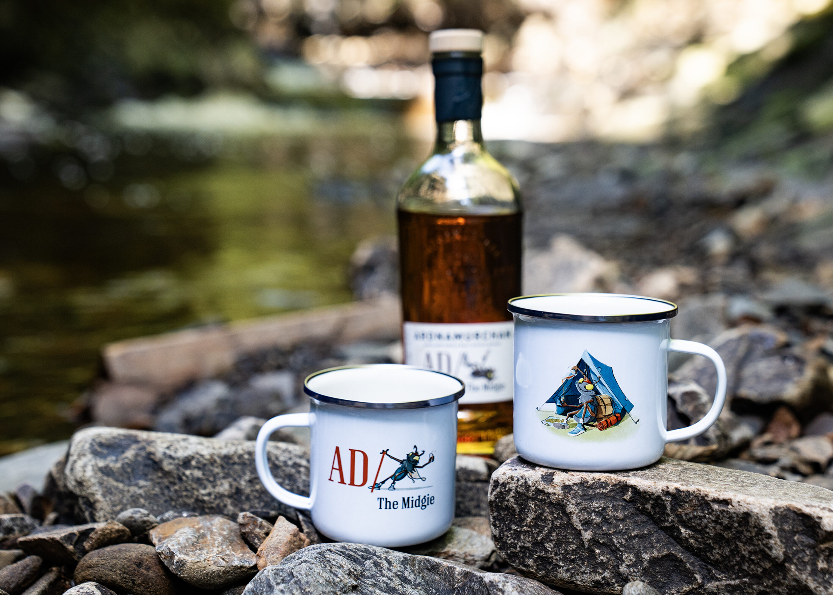 AD/ Midgie Camping Mug - Myrtle McItchy Edition