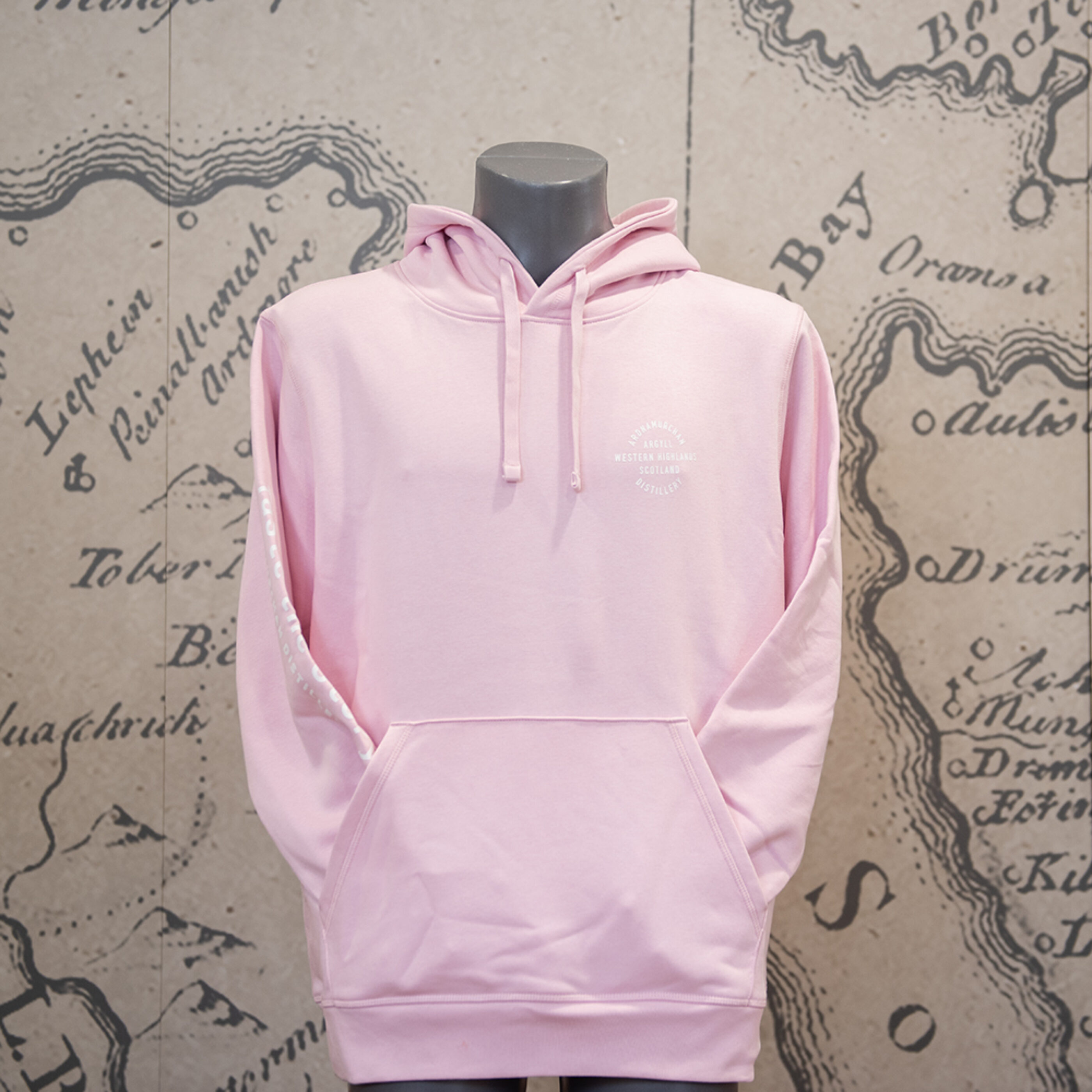 Ardnamurchan Hoodie - pink l unsex